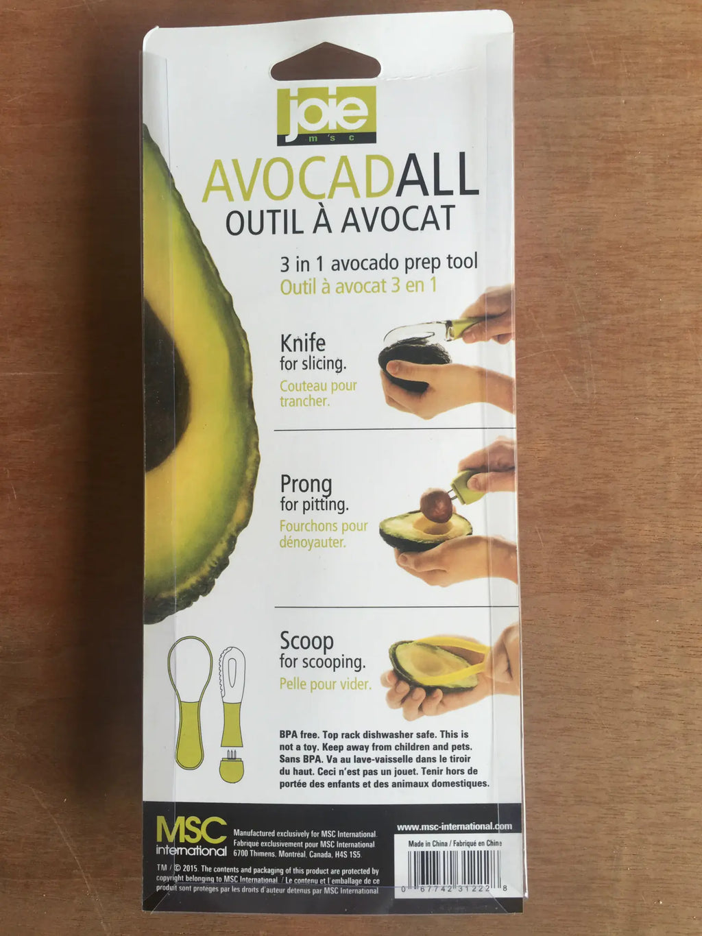 3-in-1 Avocado Slicer and Pitter Tool