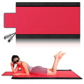 2025 New 73“ x 33” Full Body Red Light Therapy Mat for Body Pain Relief Premium Leather 1370 Dual Wavelength LEDs Adjustable Timer & Intensity Black