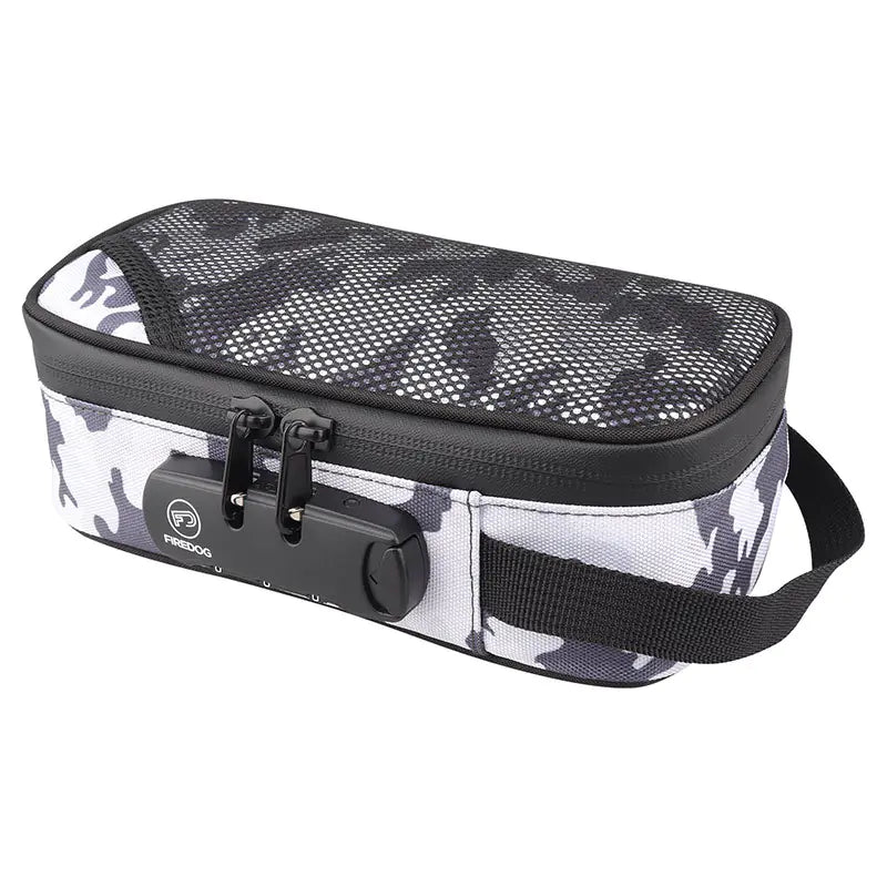 "Large Capacity Odor-Proof Travel Pipe Bag with Lock"
